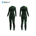 Seaskin 2mm Professional Women Back Zip Diving Print Wetsuit