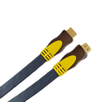 Flat HDMI Cable in Double Color