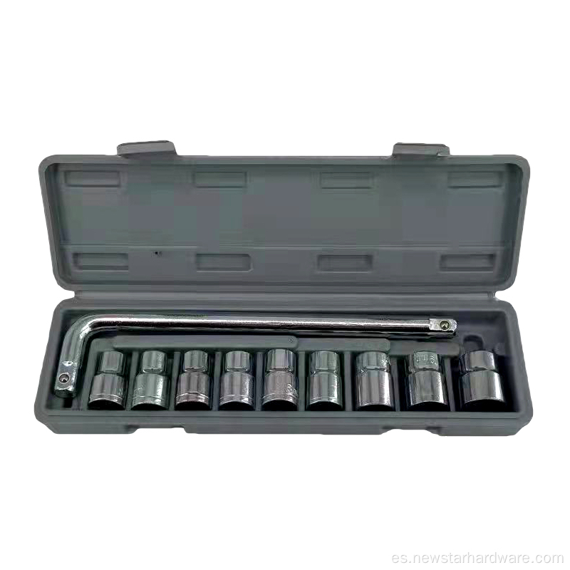 10pcs 1/2 "Dr. Socket Llave Set