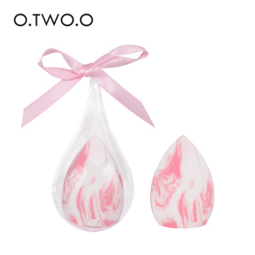 Private Label White Pink Sakura Soft Makeup Sponge Foundation at Factory Price