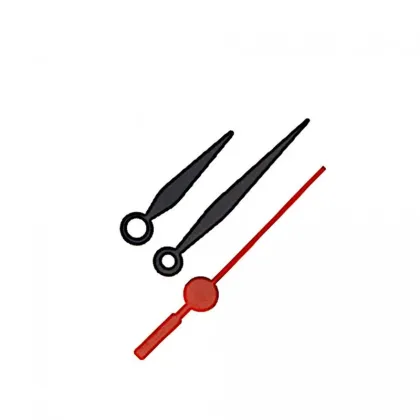 DIY Plastic Clock Arrow Needle Kit