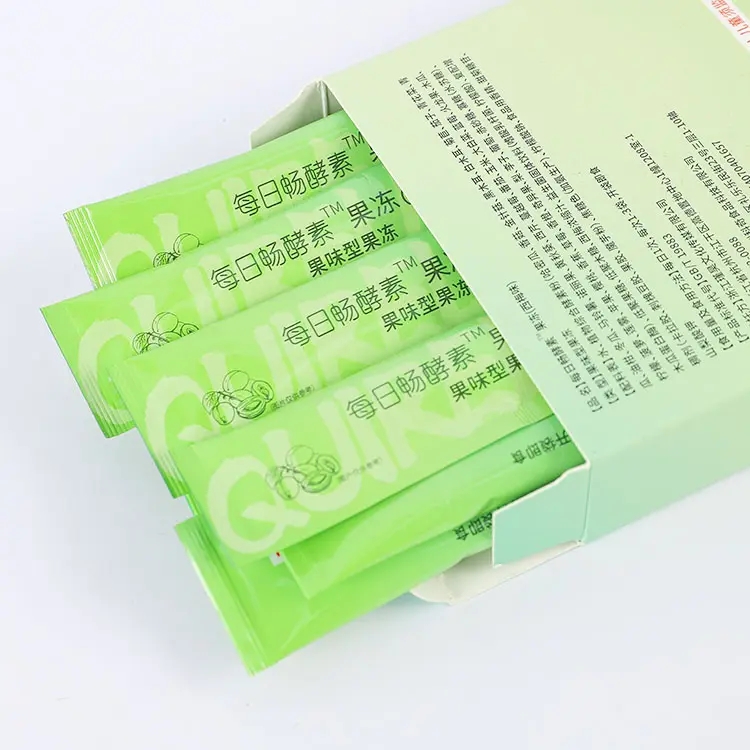 OEM/ODM Private Label Beauty Slimming Enzyme Prune flavour Enzyme Fruity Jelly Stick