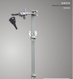 Long Zinc Alloy Drawer Linked Lock
