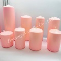 Home decor colorful pillar candle wholesale gift wedding