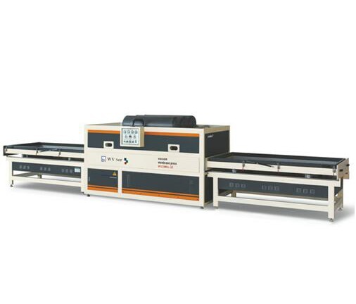 Wood MDF Door Vacuum Membrane Laminating Press Machine