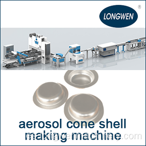 Línea de producción automática de máquinas para fabricar cúpulas / cáscaras de aerosol