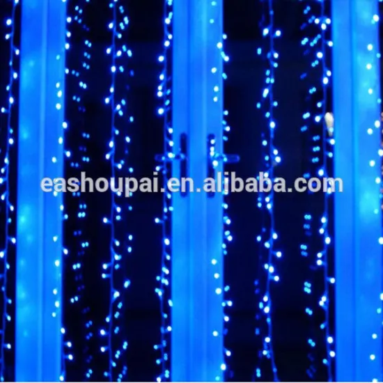 2m x 2.5m Blue Outdoor Connectable Curtain Light 500 LEDs christmas party wedding decoration