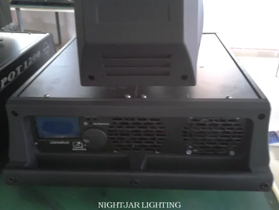 Lcd Display 1200w Moving Heads Lighting / Spotlight With Dmx512, 5 Rotating Prism