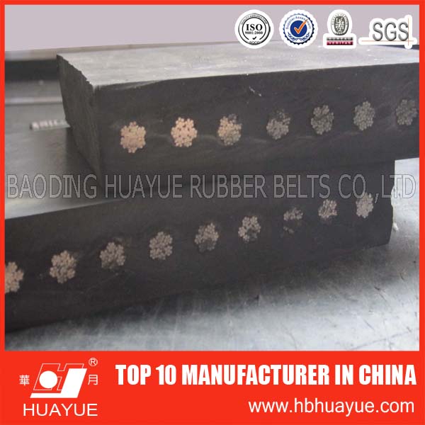 Heavy Duty Long Distance Flat Steel Cord Rubber Conveyor Belt (ST630-5400)