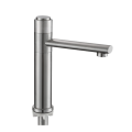Bathroom 360 degree rotation press button Washbasin Faucet 304 SUS Cold water only Basin Taps