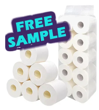 Eco-friendly 1Ply Quilted Toilet Paper Jumbo Roll