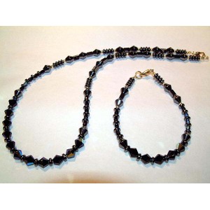 Hematite Set Wheat Jewelry