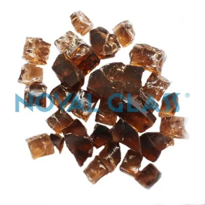 Golden Bronze Crushed Glass