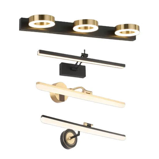 Modern Mirror with LED Light for Bathroom: Model ML0006