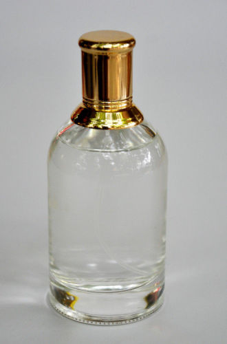 100ml Silkscreen Printing  Aluminum Perfume Bottle With Aluminum Cap