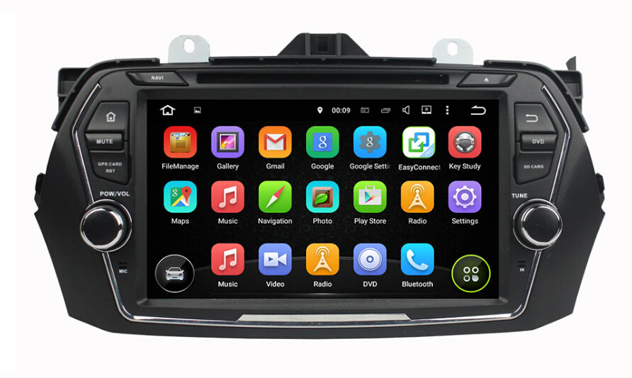 8 inch android car dvd player for Suzuki Ciaz 2015