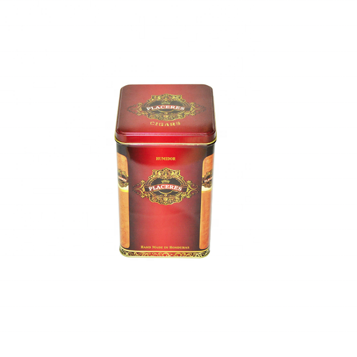 DADI High Quality Square Shape Tea Tin Can