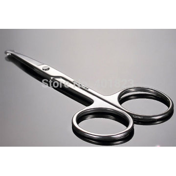 6 pcs/lot eyebrow scissors small stainless steel nose eyelash scissors eyebrow makeup tools eyelashe sscissors wholesale