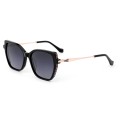 Cat eye acetate sunglasses feminine style