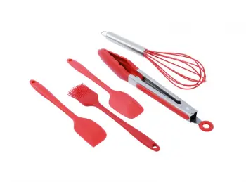 5pcs Heat-Resistant Up Baking Utensil
