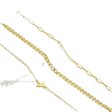 Elegant Gold Letter Bracelet for Women