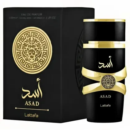 Black Lataffa Asad Bourbon Yara Men EDP Spray