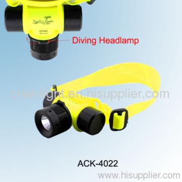 5w 250lumens Cree R2 High Power Driving Headlamp Submersible Lamp Ack-4022 (ft50) 