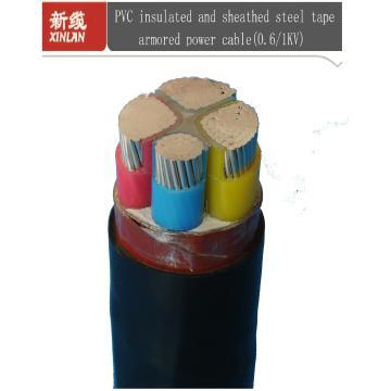 PVC insulated and sheathed steel tape armored power cable (0.6/1KV)