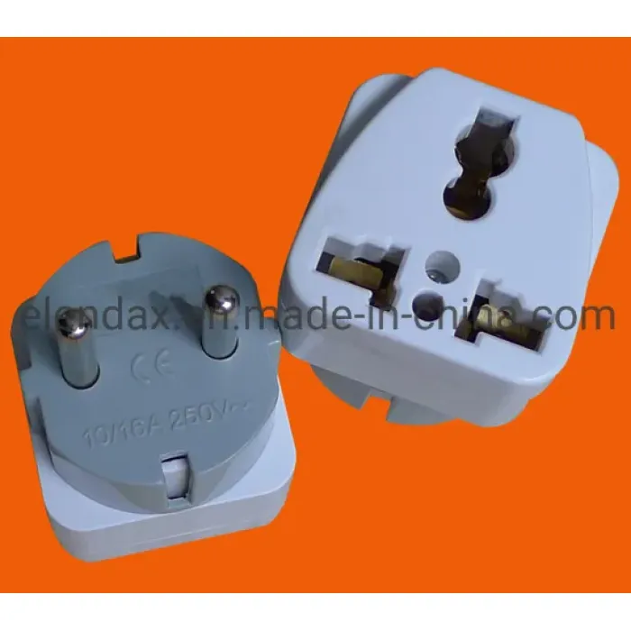 Steker Listrik Lurus 2 Pin Gaya Eropa P7053