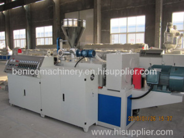 Plastic Pvc Material Double Screw Extruder 