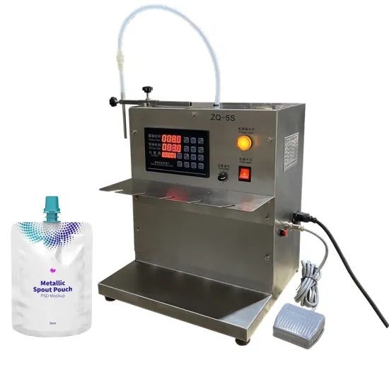 Water, Juice, and Milk Liquid Filling Machines: Beverage Dispenser & Small Filling Solutions for Spout Pouch Bags