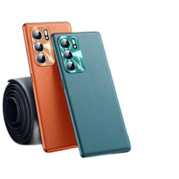 China Factory Protector de la caja del teléfono de cuero de lujo de alta calidad para la serie Oppo Reno