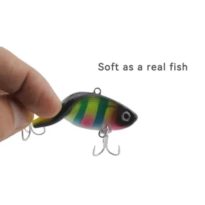 Nice quality soft fishing lure vibe for fish