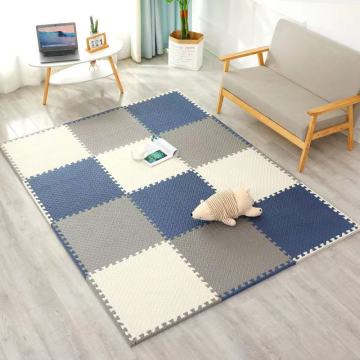 Vene foglie d'albero a pavimento in schiuma Eva a motivi per la culla: design a mosaico 60x30