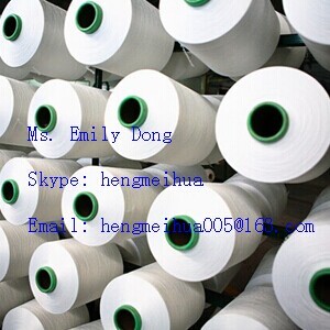 Polyester Viscose Yarn 60s T/R Blended Yarn 35/65