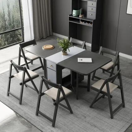 Portable Foldable Dining Table for Apartments & Hotels