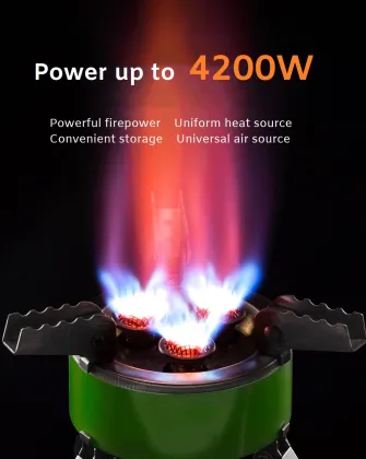 Mini Portable Fire Maple Camping Stove with 4200W Infrared Radiation and Windproof Design