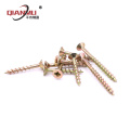 Self Tapping Chipboard Screw Chipboard Screw Yellow Zinc