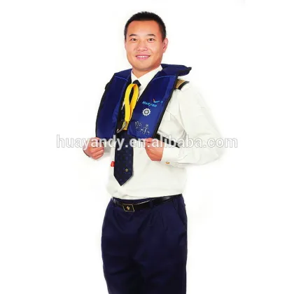 Latest Fashion good quality ocean inflatable life jacket