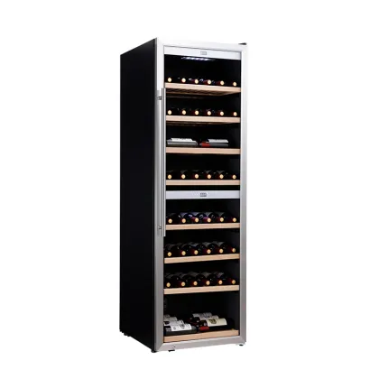 Stainless Steel Constant Humidty Wine Cabinet