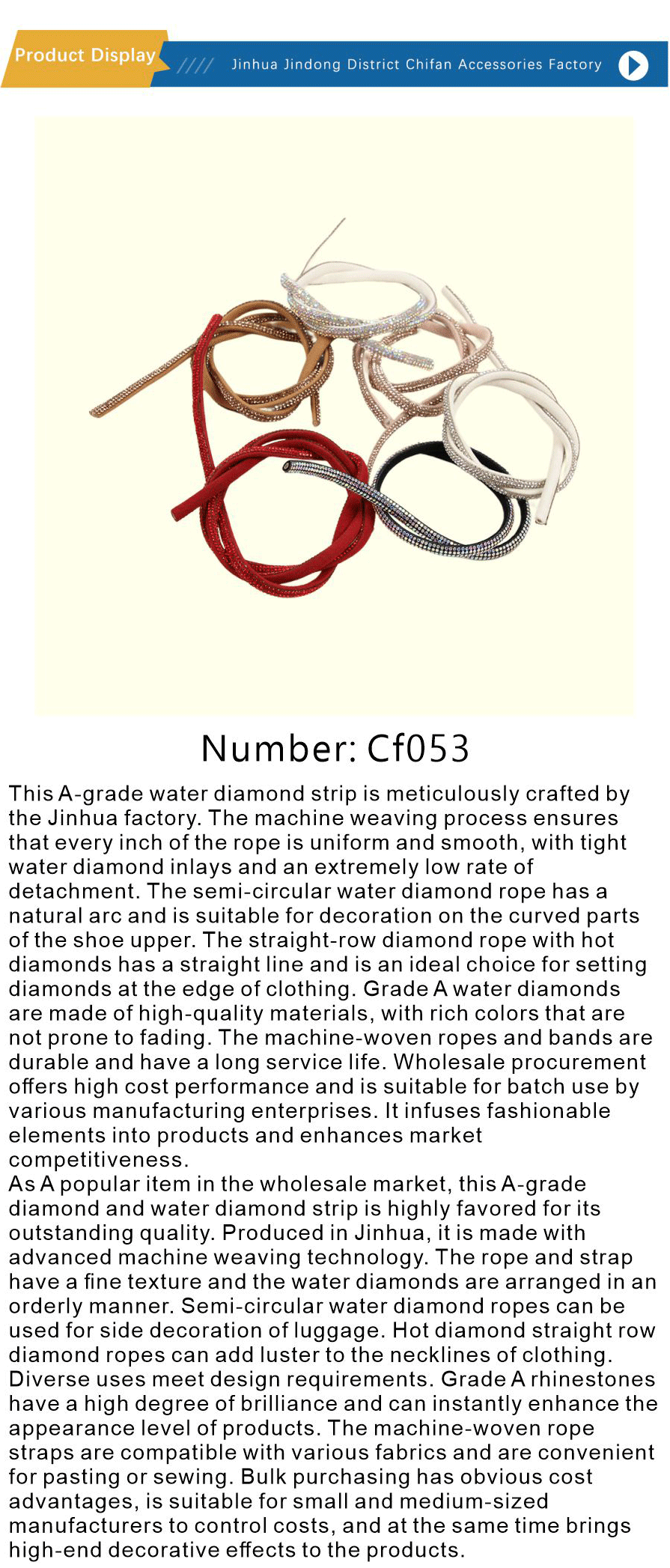 Shoe accessories-xiangqing1-CF053