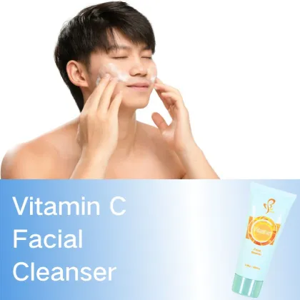 Vitamin C Facial Cleanser for Men and Women - Face Wash & Facial Cleanser