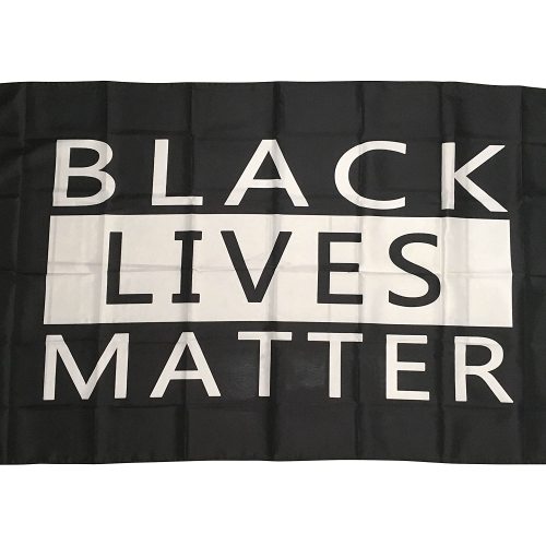Custom Design Banner Black Lives Matter Flag