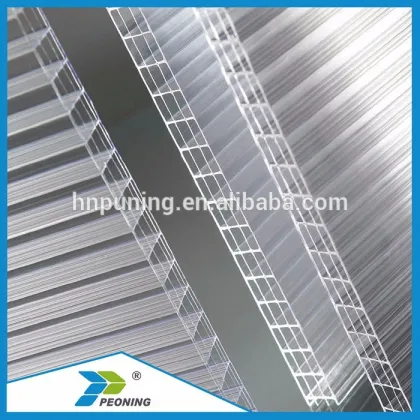100% GE BAYER RAW MATERIALS Polycarbonate hollow sheet