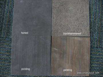 Honed Blue Limestone for Floor Tile, Slab, Countertop