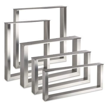square-shaped office computer desk steel table legs