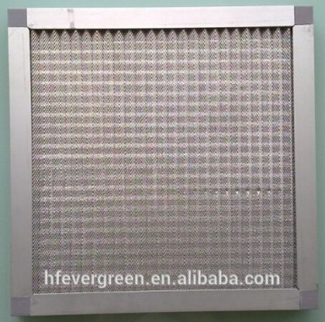 Washable air metal filter