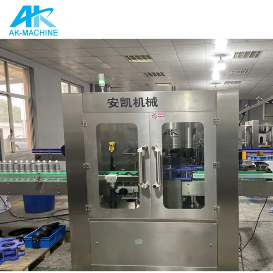 OPP Beverage Bottle Labeling Machine: Hot Melt Glue Label Machine for Glass Bottles