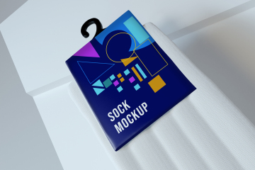 Stylish Sock Tags for Retail Packaging