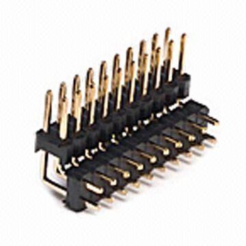 Pin Header in 2.54mm Pitch, with Maximum Current Ratings of 3A Per Contact